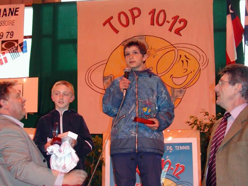 Top 10-12 Bressuire avril 2002 titre et podium