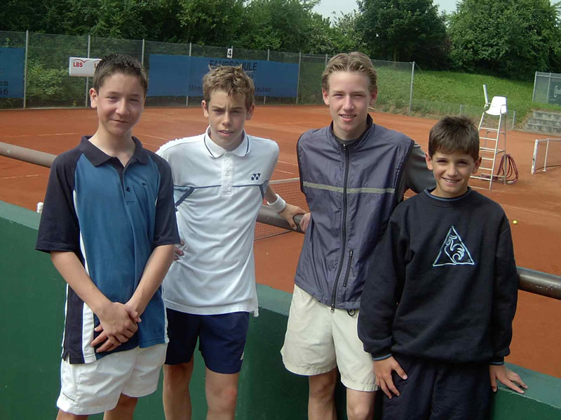Equipe moins de 18 ans TC Kehl Allemagne mai 2003