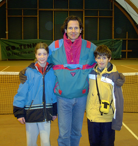 Truchtersheim Qualifs Petits As décembre 2003 avec Morgane Remy et JR Herbert